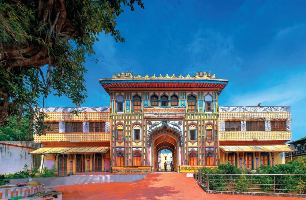 Dashrath Mahal palace in Ayodhya, royal residence of King Dashrath