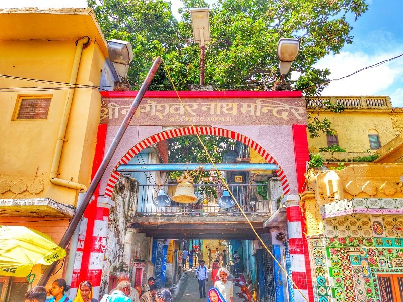 Nageshwarnath Shiva Temple in Ayodhya, ancient spiritual site