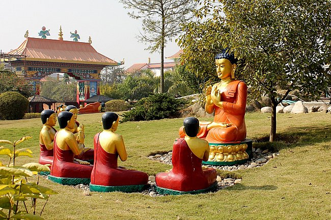 Sacred Gardens and Meditation Areas in Lumbini – Peaceful Spaces for Spiritual Practice