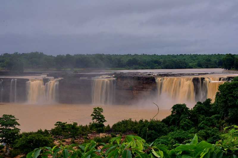 Scenic nature view of Chitrakoot with hills and greenery
