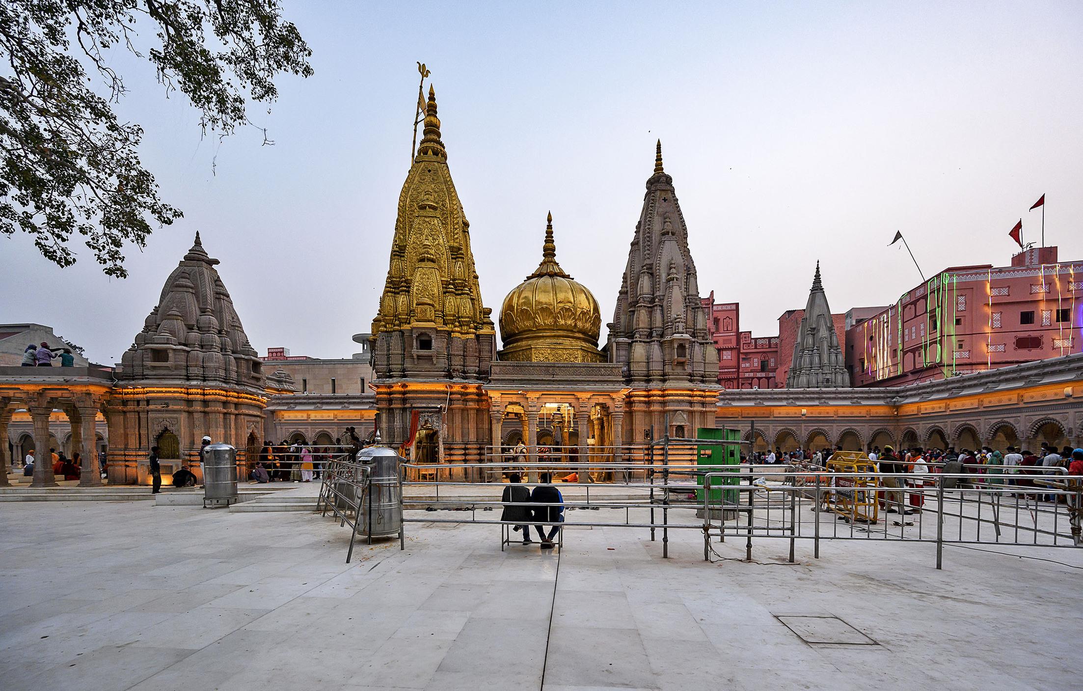 Kashi Vishwanath Temple in Varanasi, Uttar Pradesh, India