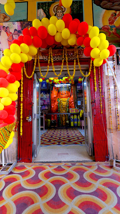 Hanuman Garhi Temple in Naimisharanya, Sitapur 