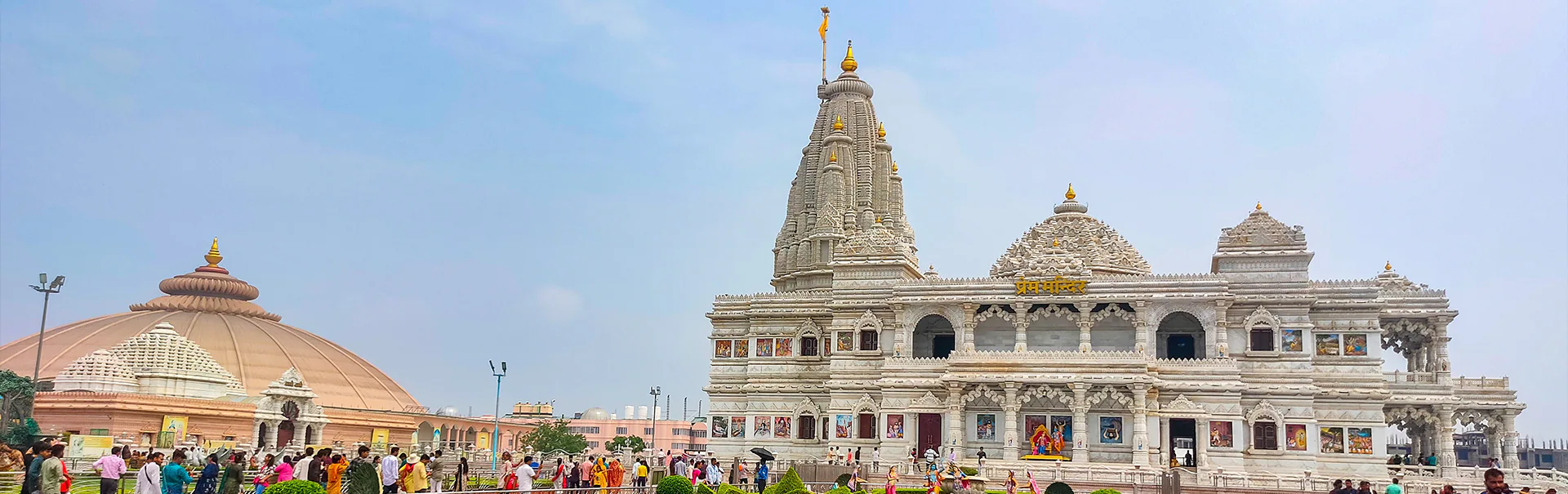 Vrindavan Tourism - Banke Bihari, Prem Mandir and ISKCON Temple